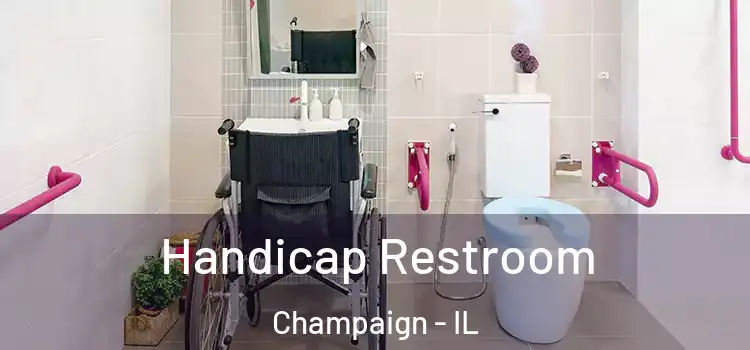 Handicap Restroom Champaign - IL