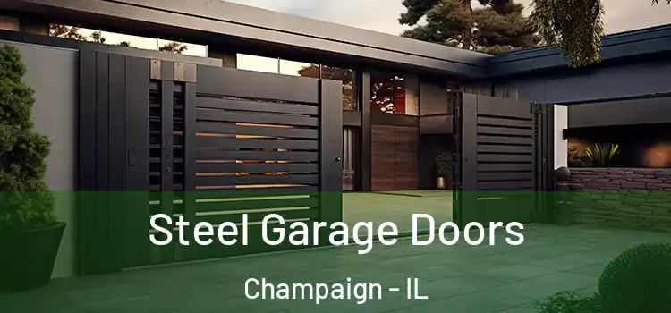 Steel Garage Doors Champaign - IL