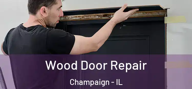 Wood Door Repair Champaign - IL